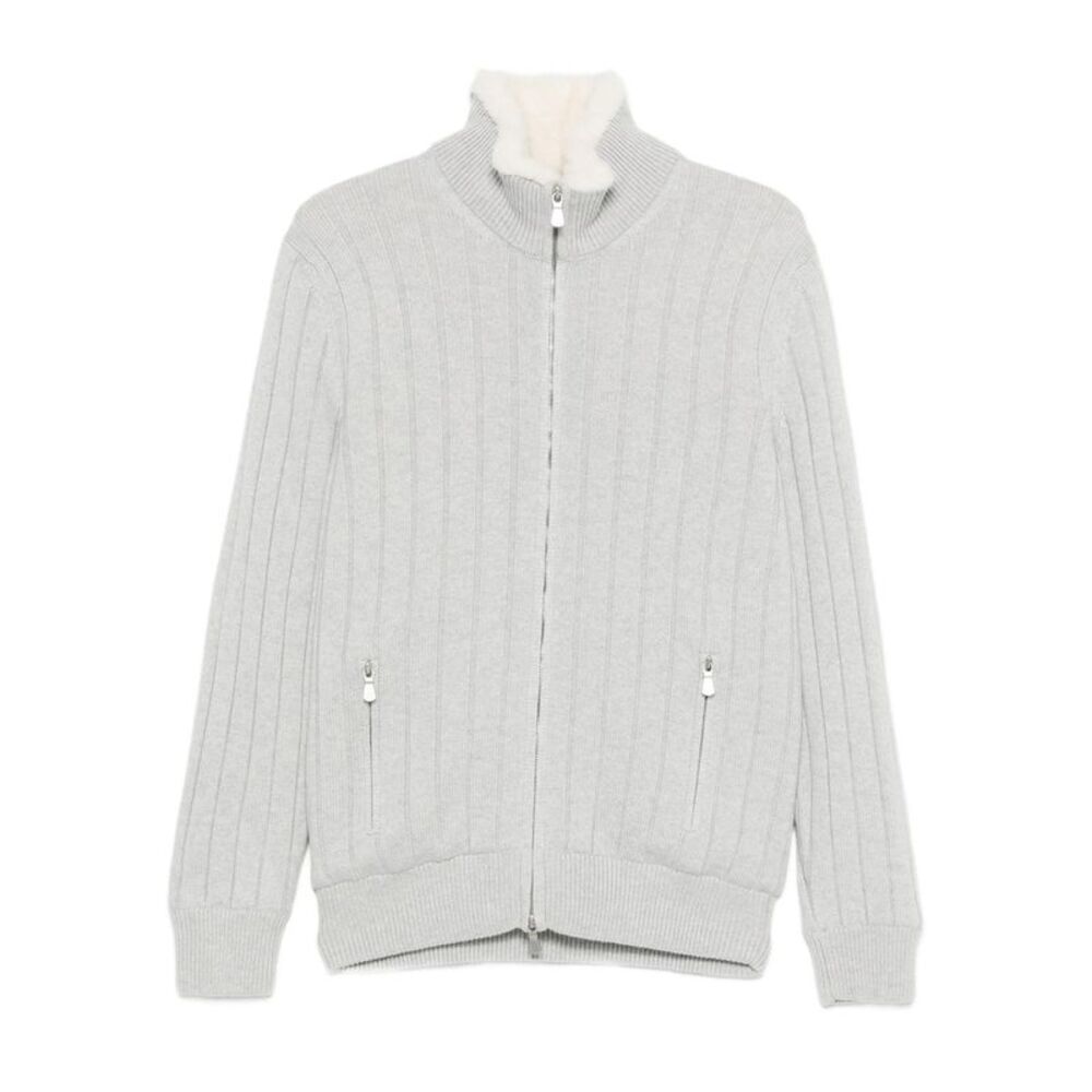 Fileria Grey Sweaters & Knitwear - Cardigans Men